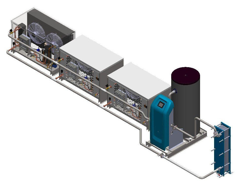 Pre-cooling system hotspots